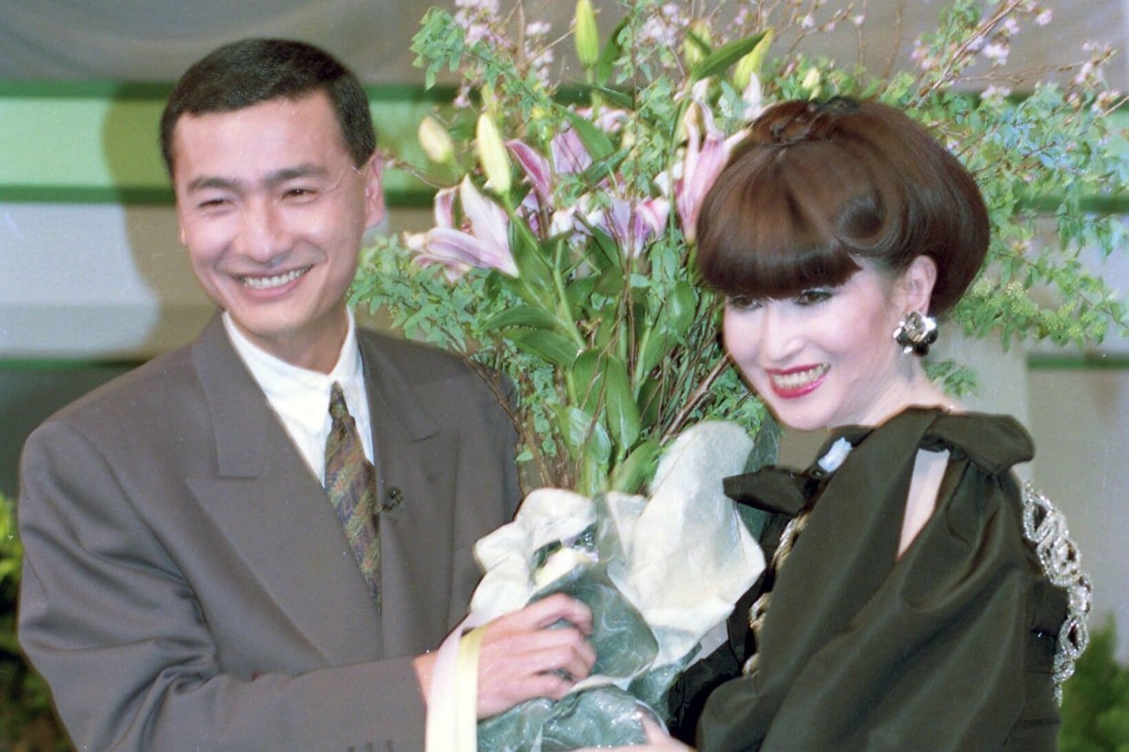 ３５年前の久米宏さんと黒柳徹子（１９９１年）