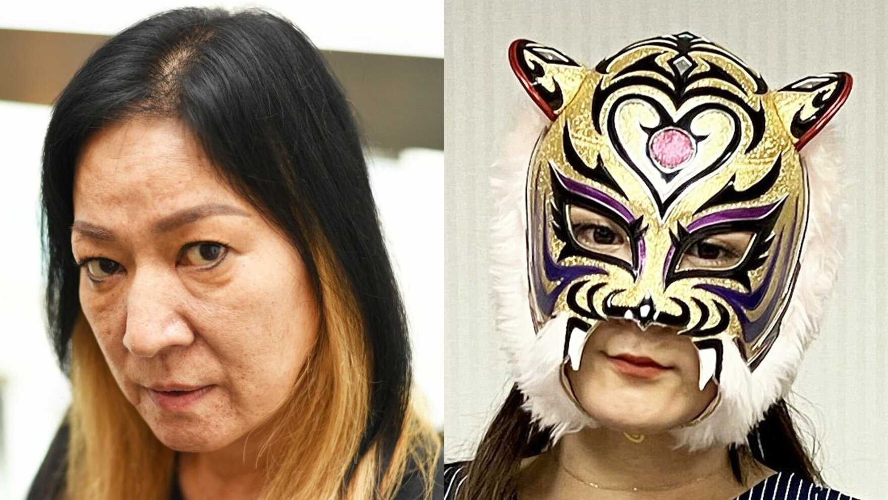 ジャガー横田(左)とタイガー・クイーン