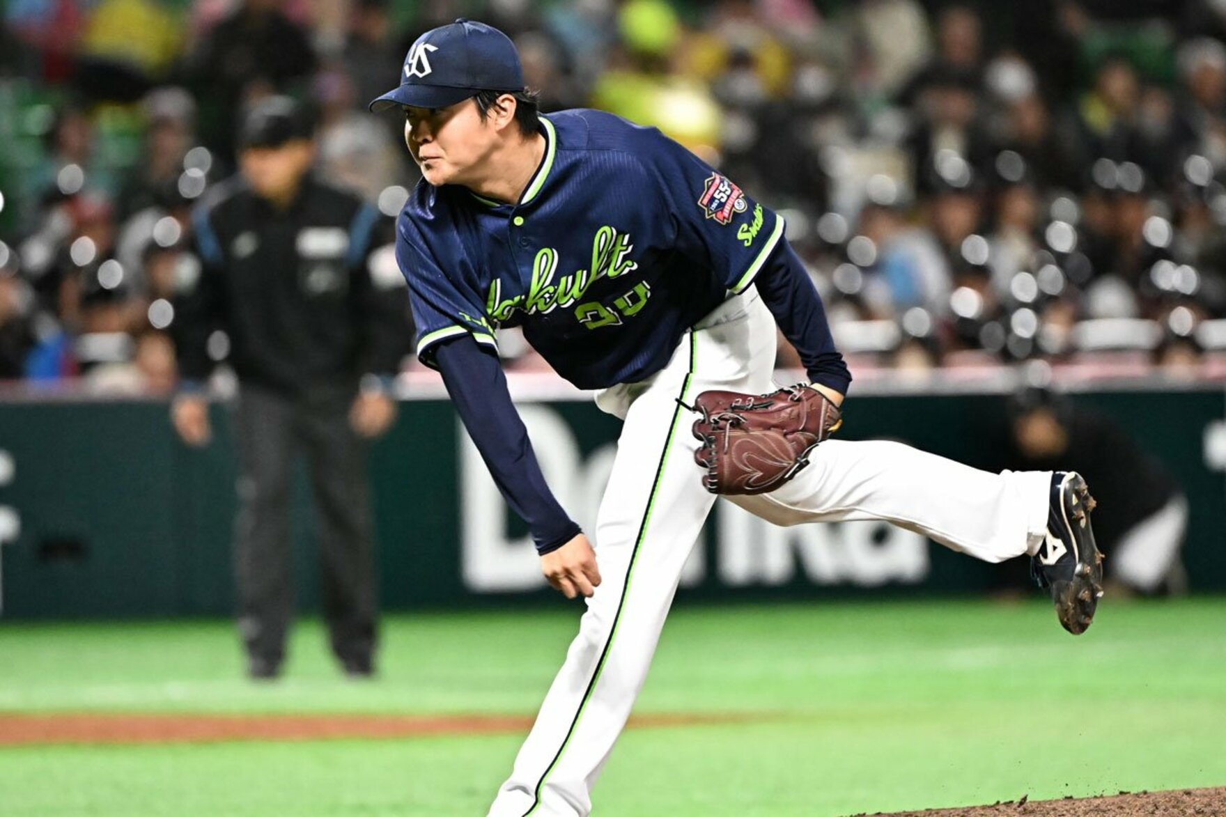 ヤクルトの松本健吾投手