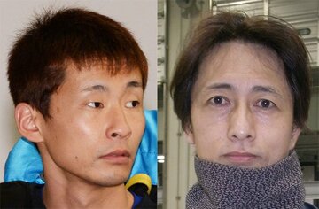  土屋智則(左)と山崎智也