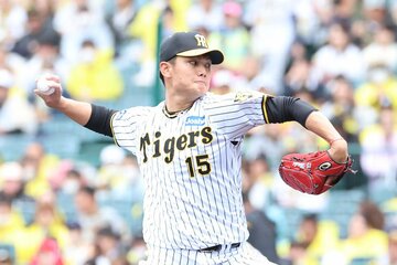 ２勝目を挙げた阪神・西純矢