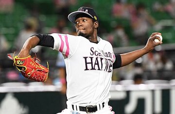  １イニングをきっちり抑えたモイネロ