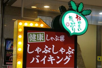 しゃぶ葉の看板