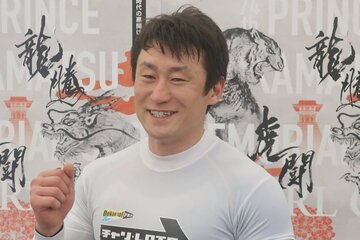 北井佑季がとびっきりの笑顔を見せた