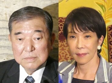 石破前首相と高市首相