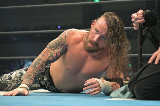 敗れたデビッド・フィンレー