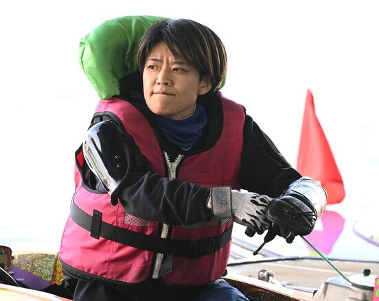 トライアル第２戦が６着に終わった遠藤エミ