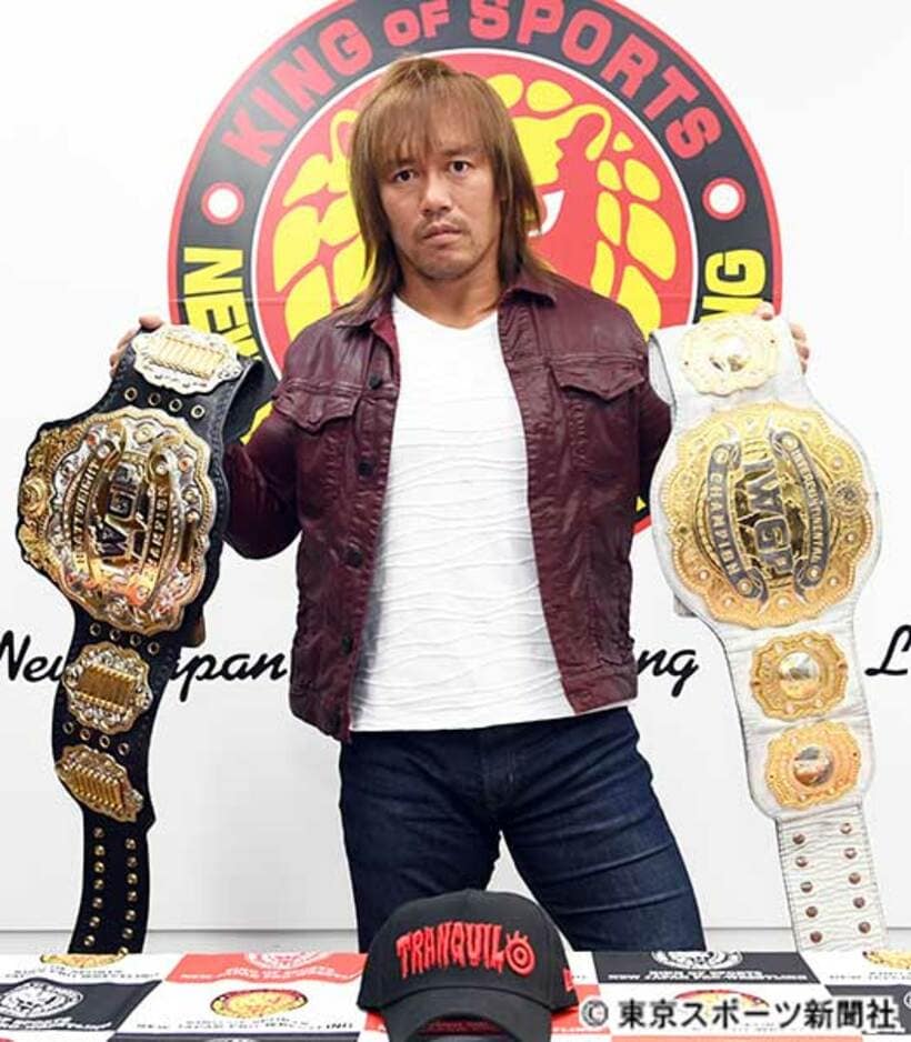  ２冠王者の内藤哲也