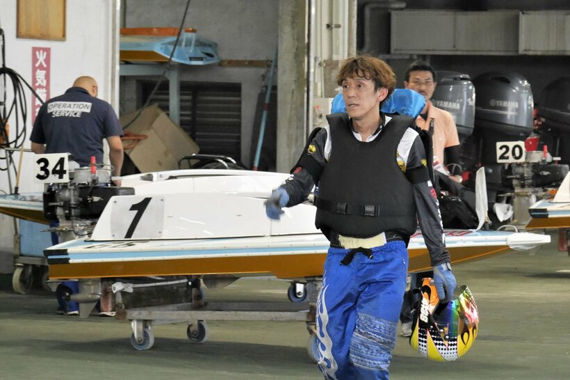 無欲の走りを強調する中井俊祐