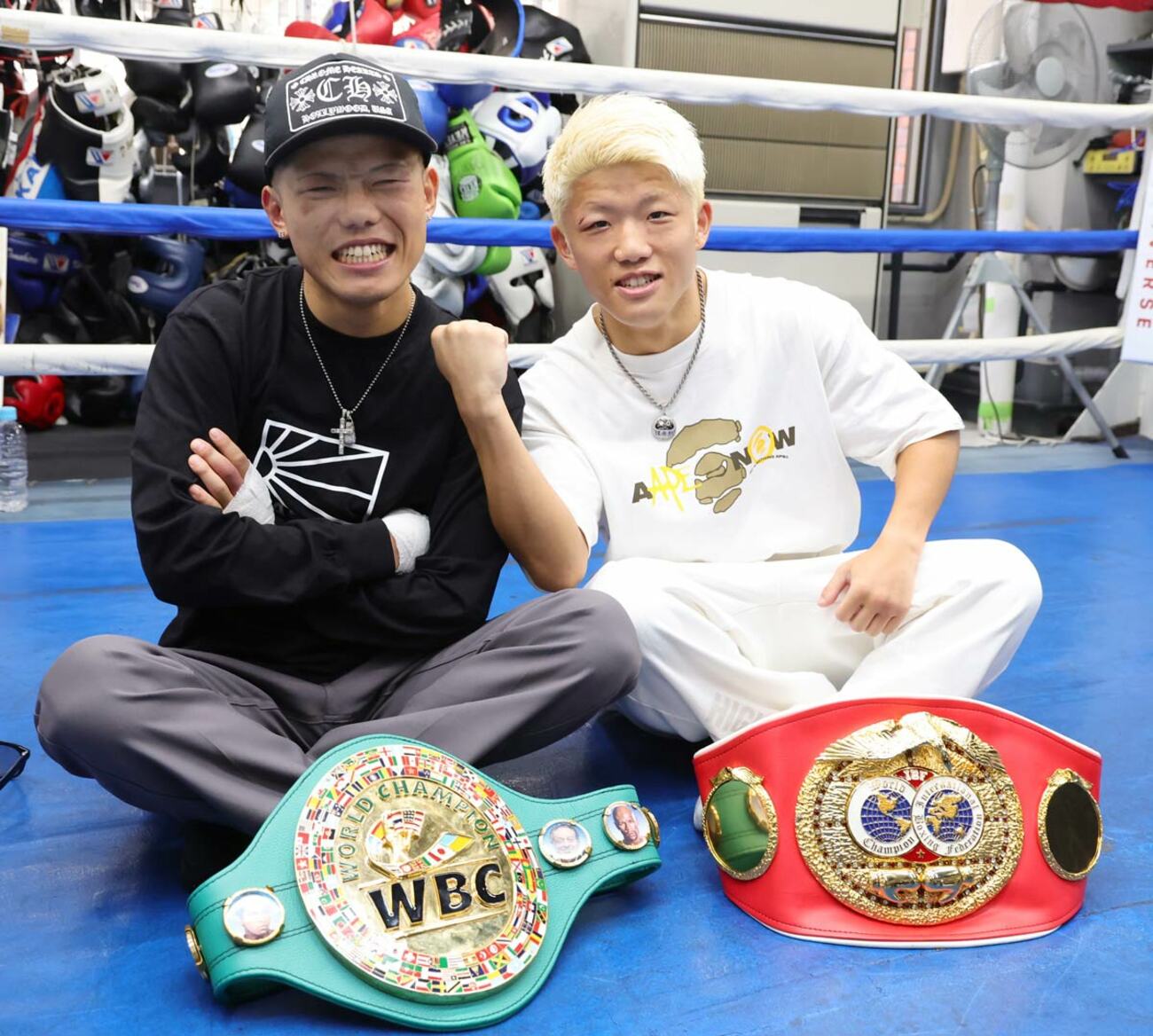 優大氏(左)と銀次朗氏(２０２３年１０月）