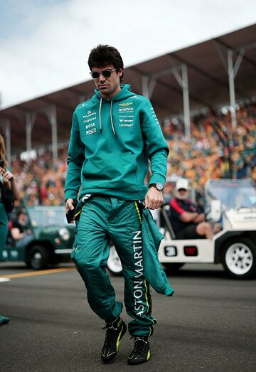 何とも言えぬ表情のランス・ストロール（ロイター）