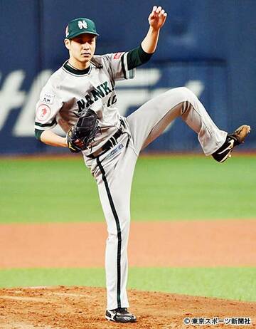  ２勝目を挙げた大竹