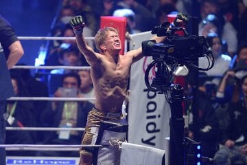 フアン・アーチュレッタに勝利した朝倉海（2023年12月31日）