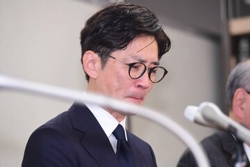 会見で涙した国分太一