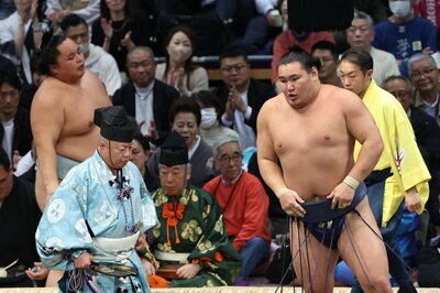 写真：【九州場所】〝鬼の形相〟豊昇龍が首位堅守 闘争心に火をつけた