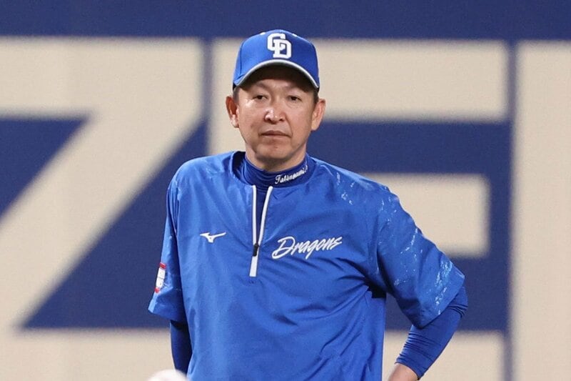 必勝を期す中日・立浪和義監督