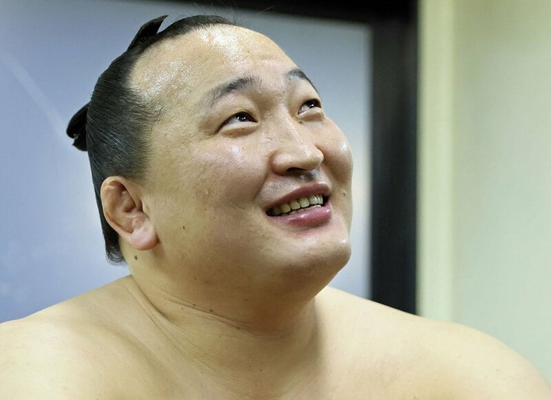 豊昇龍から金星を挙げた千代翔馬
