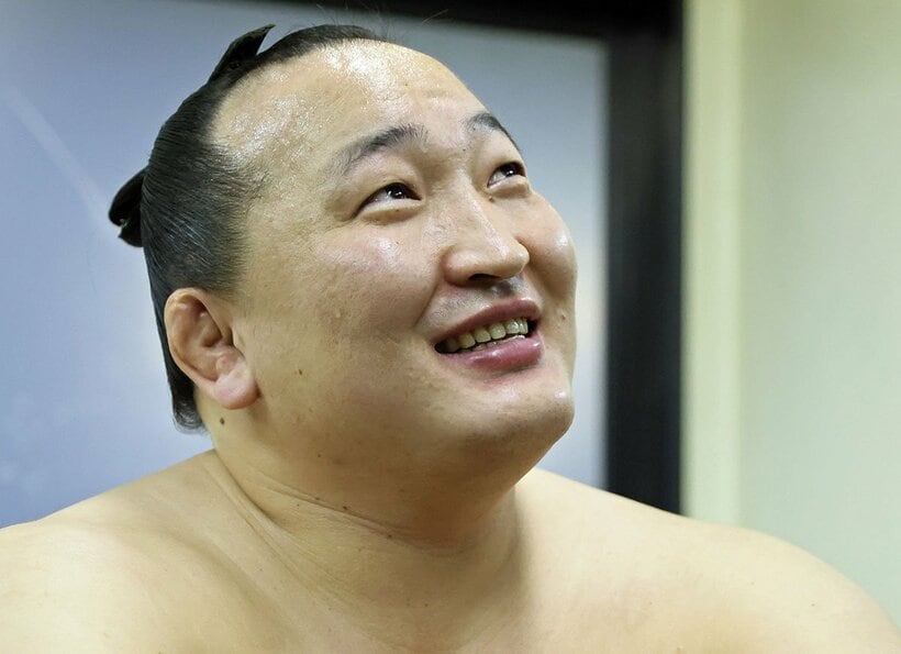 豊昇龍から金星を挙げた千代翔馬