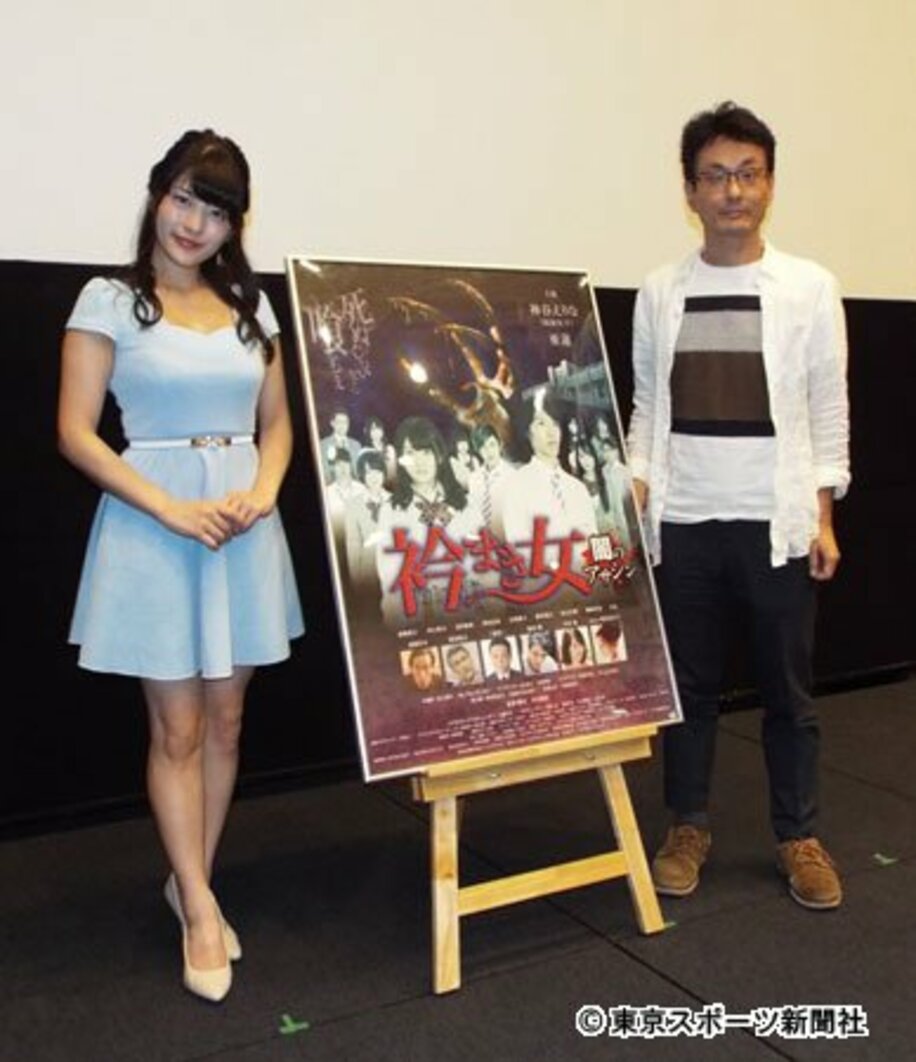  特別上映会でトークイベントを行った神谷（左）と井川監督
