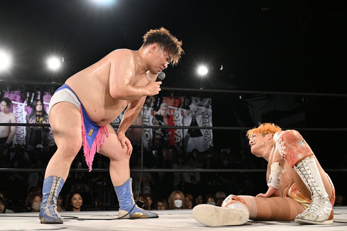 1ページ目】【DDT】男色ディーノ ノア宮脇純太に快勝「まだプロレス 