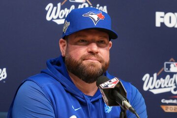 ブルージェイズのシュナイダー監督（ロイター）