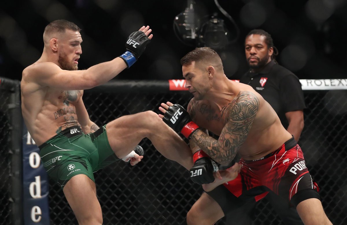 UFC】マクレガーがまさかの〝自爆〟でTKO負け リベンジと再起に