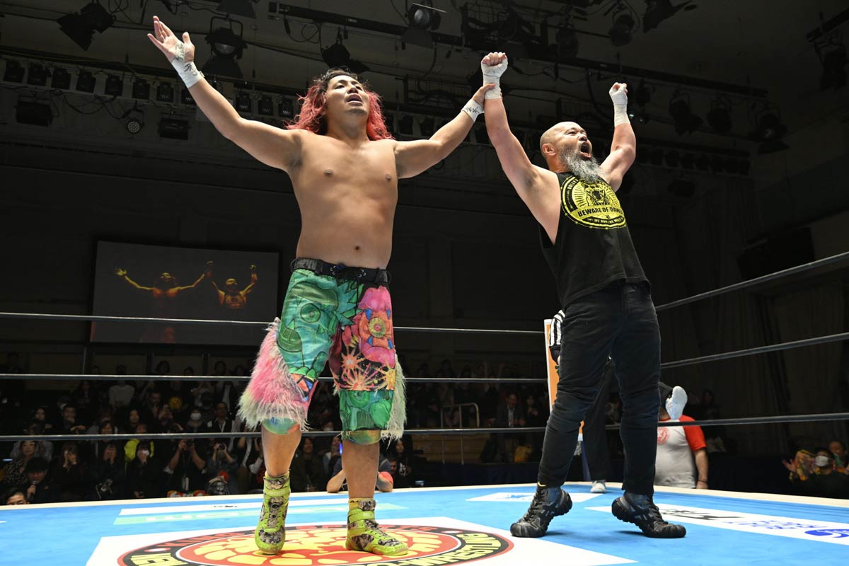 新日本・SJTL】高橋ヒロム＆外道の「外道夢道」が初陣飾る 外道の