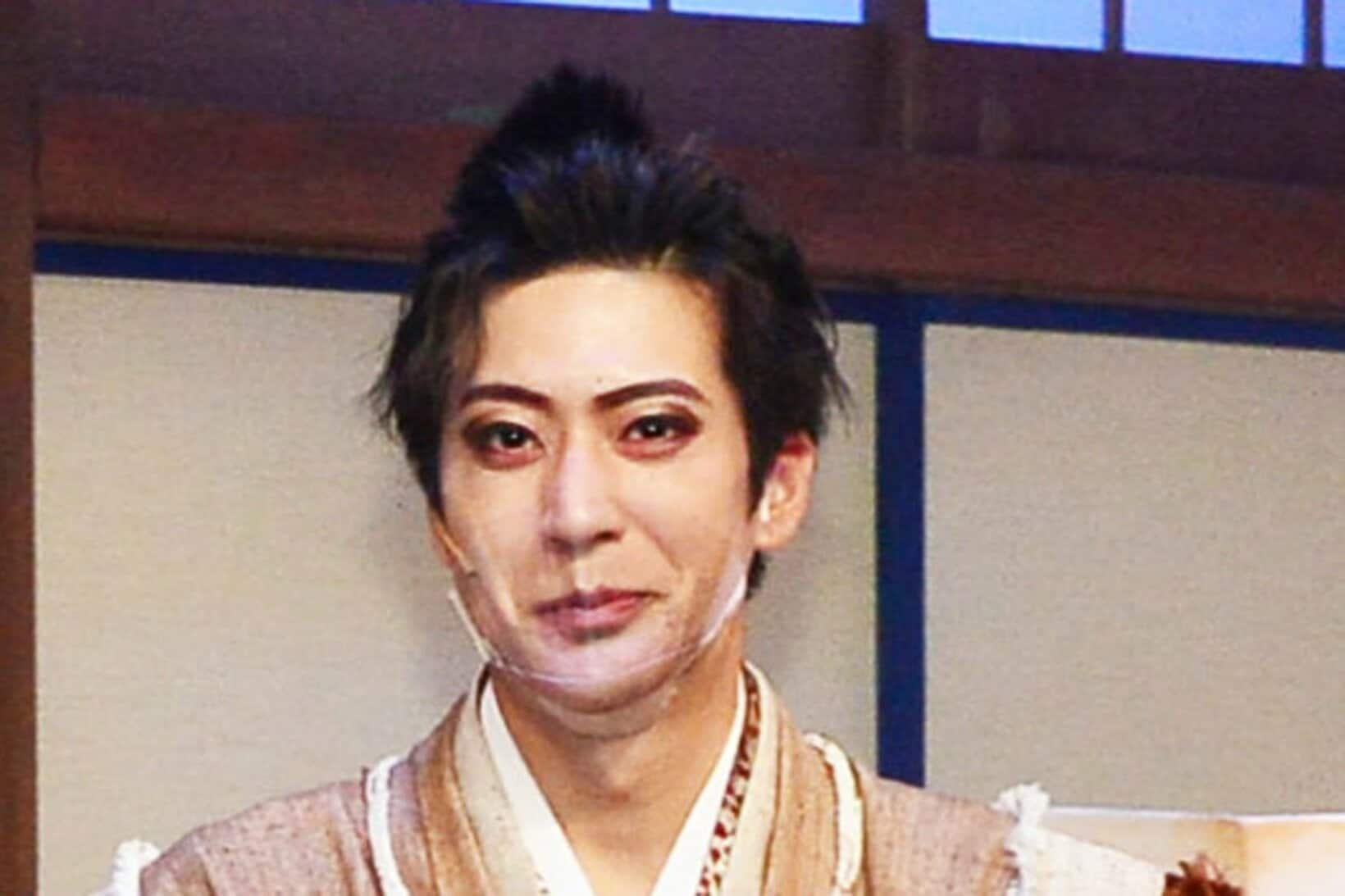 時代劇に出演する小沼