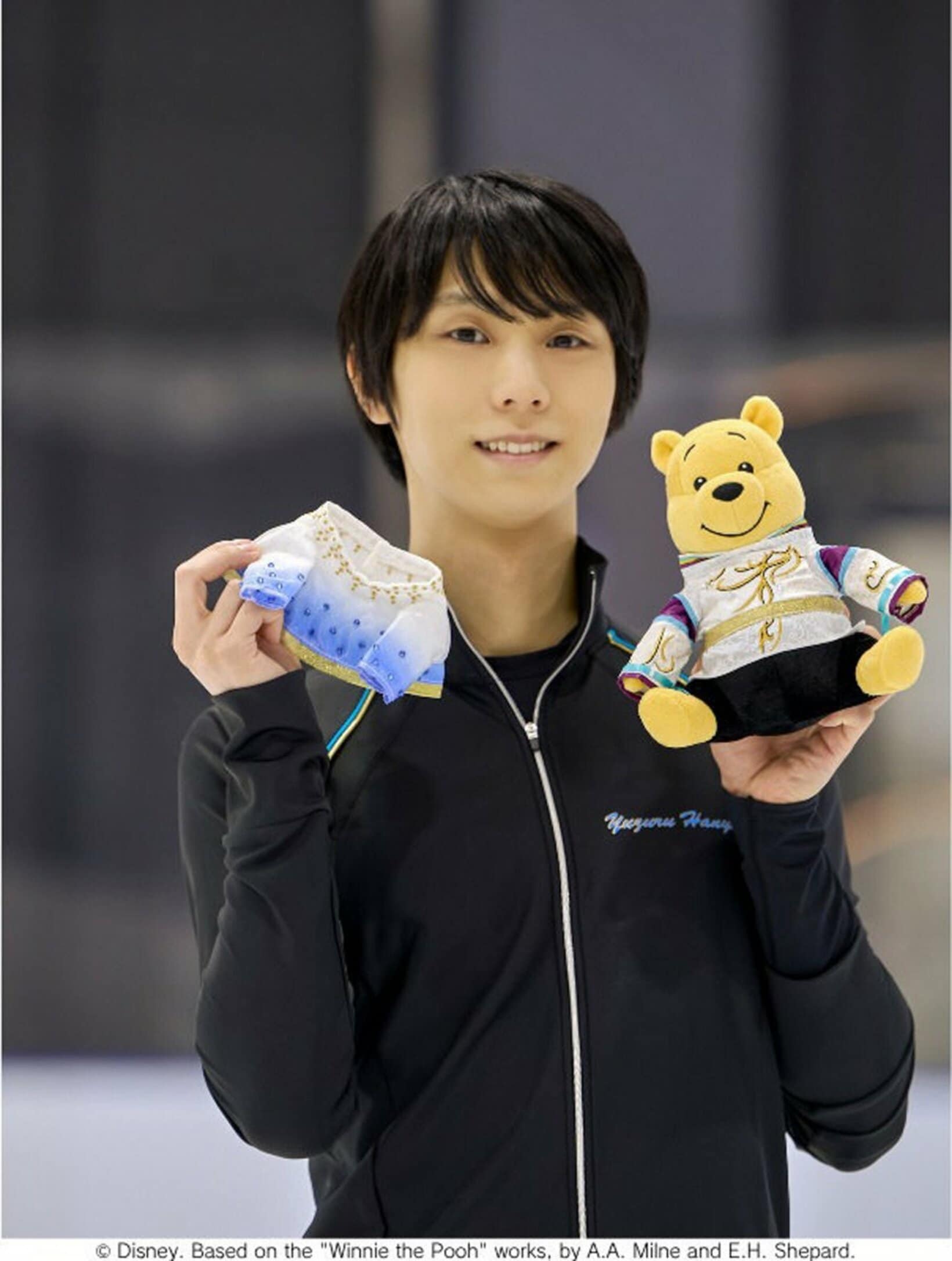 羽生結弦とプーさんのメモリーブックが誕生！