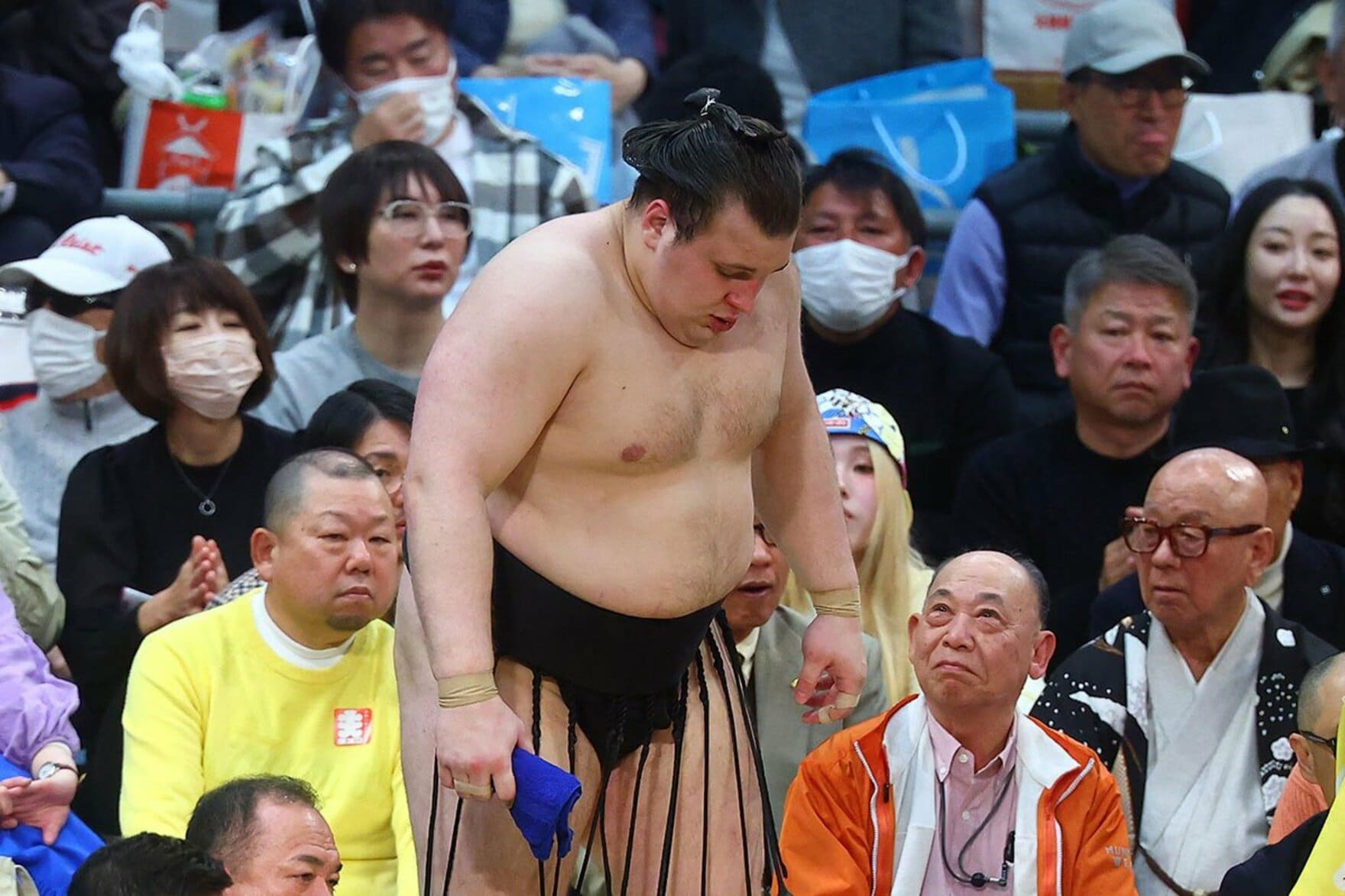 ２敗目を喫した安青錦