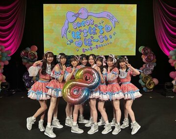 ８周年ライブを行ったＳＫＥ４８の８期生