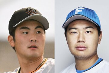 菊地大稀（左）と松浦慶斗