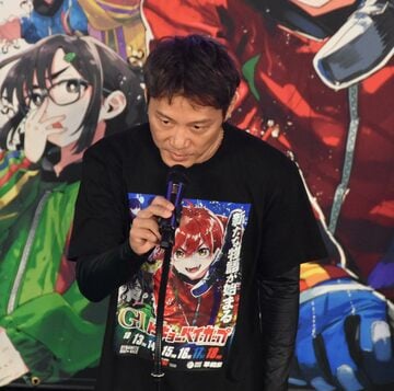 オープニングセレモニーに登場した浜野谷憲吾