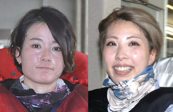  平高奈菜(左)と高田ひかる