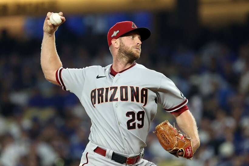 好投したダイヤモンドバックスの先発・ケリー（ロイター＝USA　TODAY　Sports)