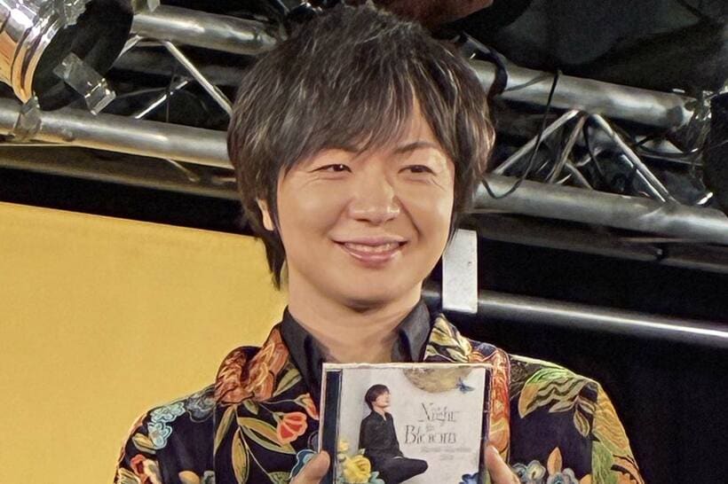 アルバム発売記念イベントを行った竹島宏