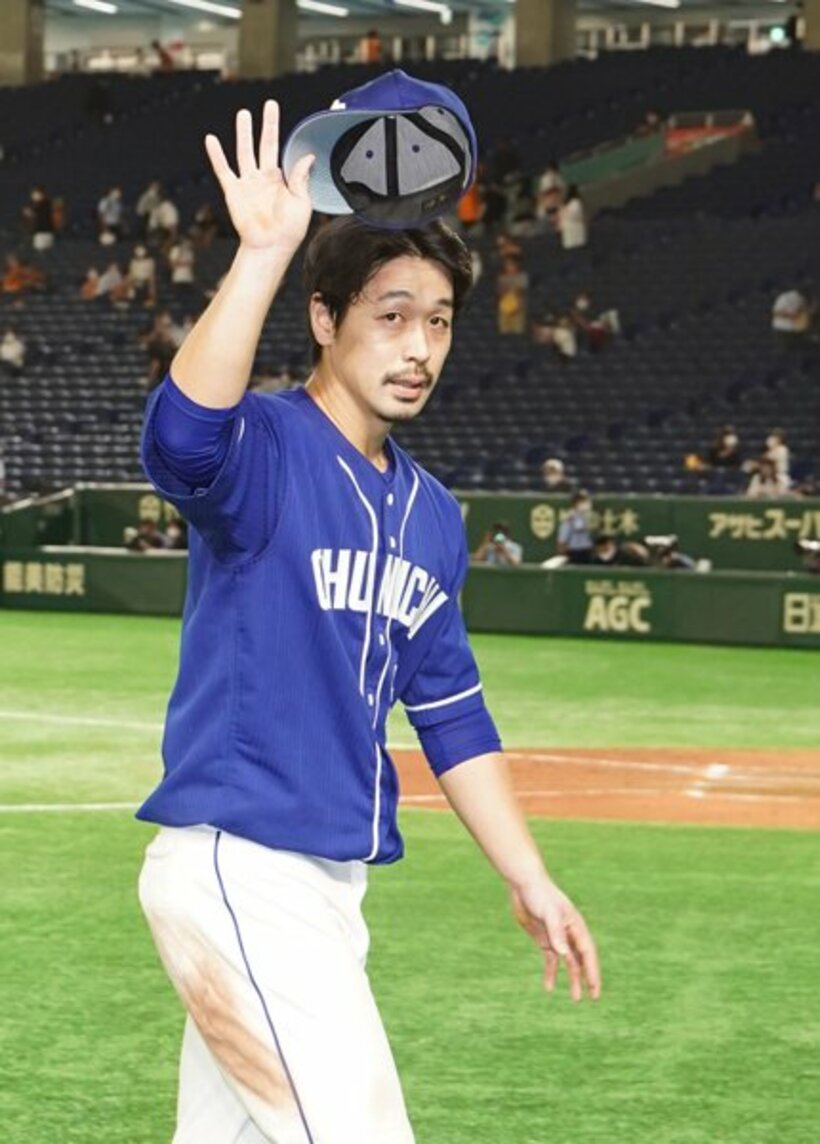  有言実行の決勝打を放った阿部