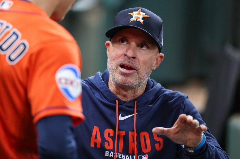 アストロズのジョー・エスパダ監督（ロイター）