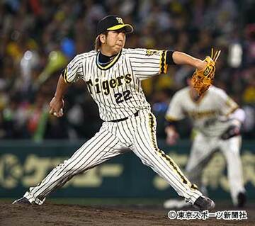 正式に阪神復帰が決まった藤川（２０１１年撮影）