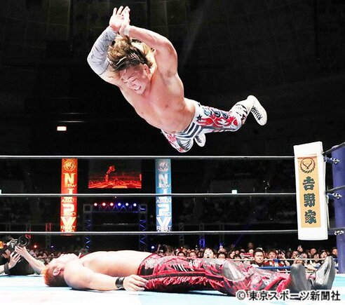 新日本】棚橋がハイフライフローを解禁 | 東スポWEB