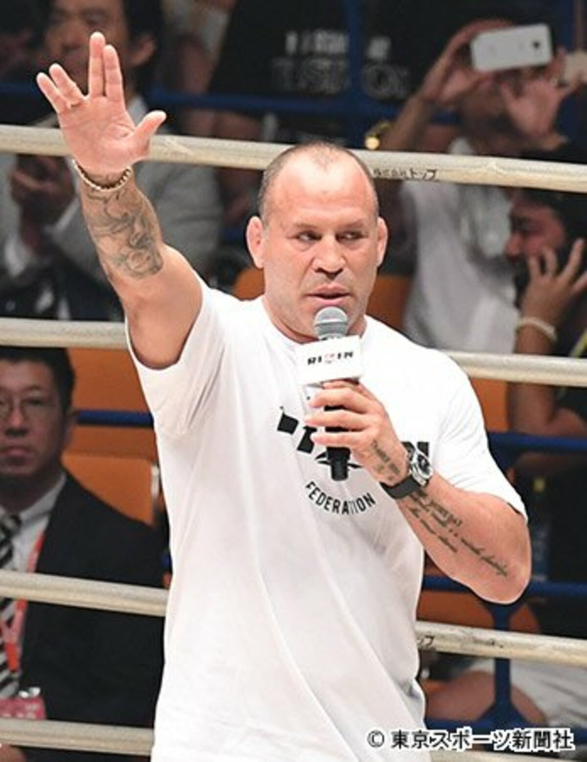 写真：【RIZIN】ヴァンダレイ・シウバが大みそか参戦アピール