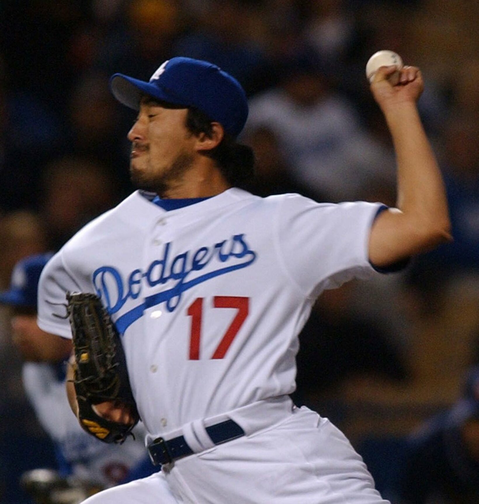 ドジャース時代の石井一久氏（２００３年）