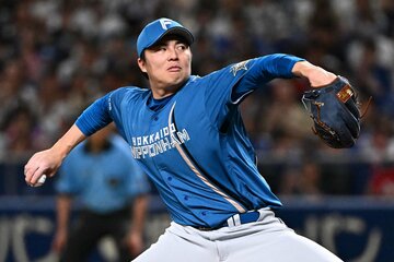 力勝負を挑んだ日本ハム・田中正