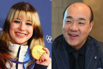 アリサ・リュウ（左）と西村誠司氏