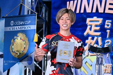 自身２度目のSG制覇を果たした定松勇樹