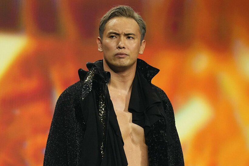 オカダ・カズチカ（©All Elite Wrestling）