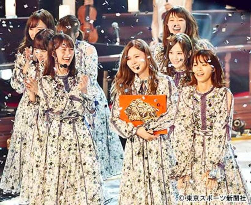  日本レコード大賞連覇を果たした乃木坂４６