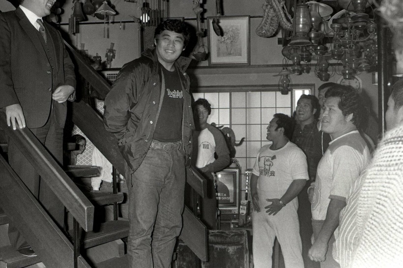 熊本巡業に初参加した谷津嘉章（80年10月）