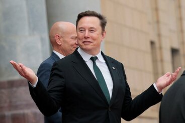 名前を悪用されてしまったイーロン・マスク氏(ロイター)