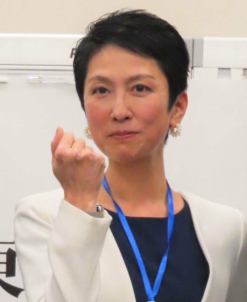  思いをすぐにツイートした蓮舫氏（東スポWeb）